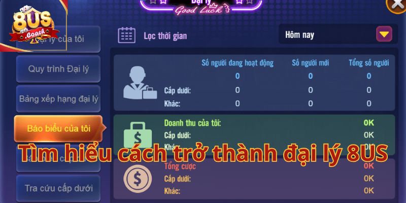 Đại lý 8us 2 Đại Lý 8US – Tham Gia Để Trở Thành Đại Lý