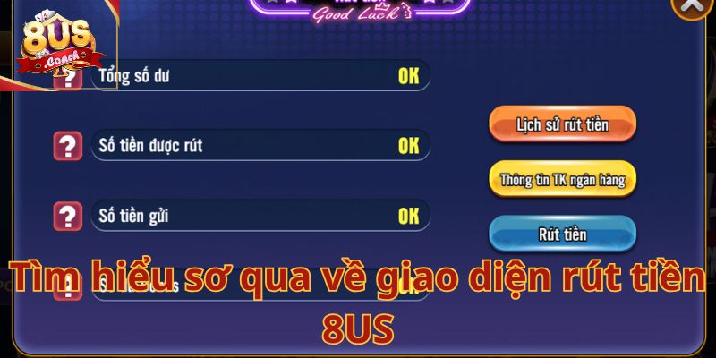 Rút tiền 8us 1 Rút Tiền 8US: Hướng Dẫn Toàn Diện Dành Cho Tân Thủ
